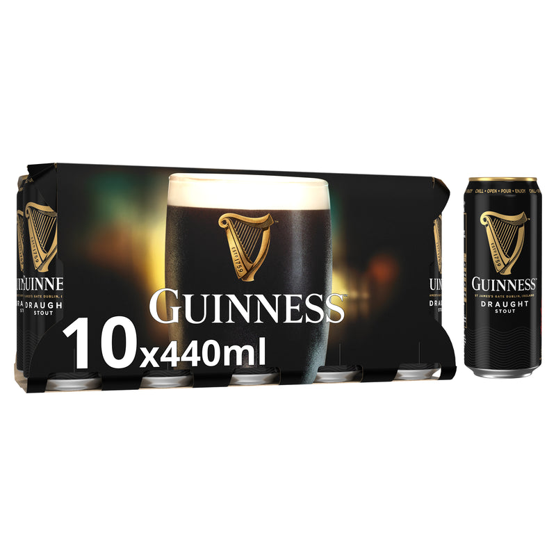 Guinness Draught 10x440ml - Can