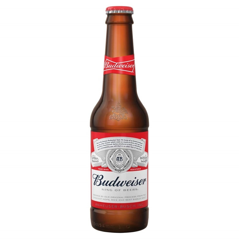 Budweiser Lager 24 X 330ml - Bottle