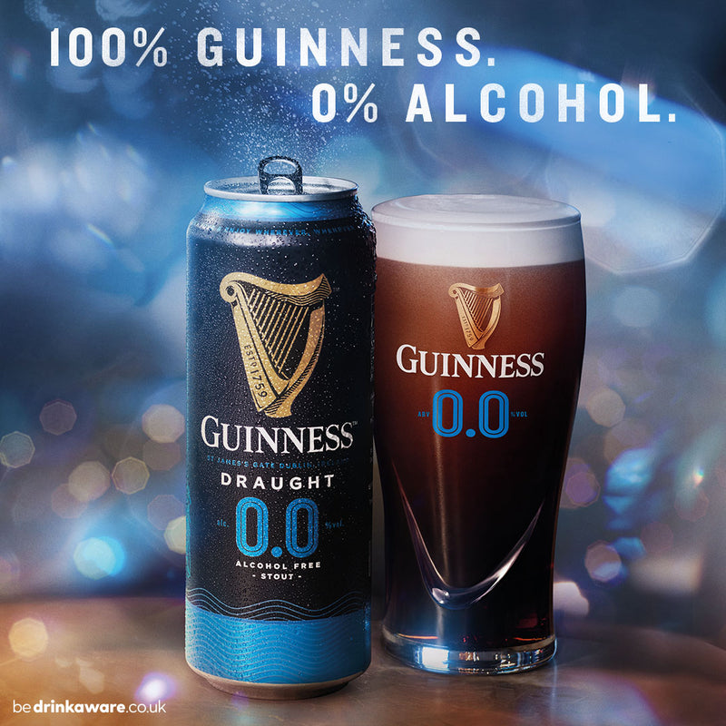 Guinness Draught 0.0 24x440ml - Can