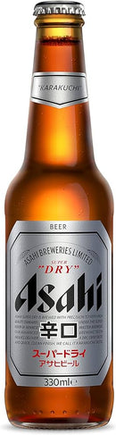 Asahi Super Dry Lager 24 X 330ml - Bottle
