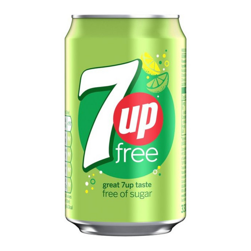7UP Free 24 X 330ml Can