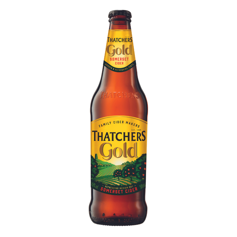 Thatchers Gold 6 X 500ml - Bottle