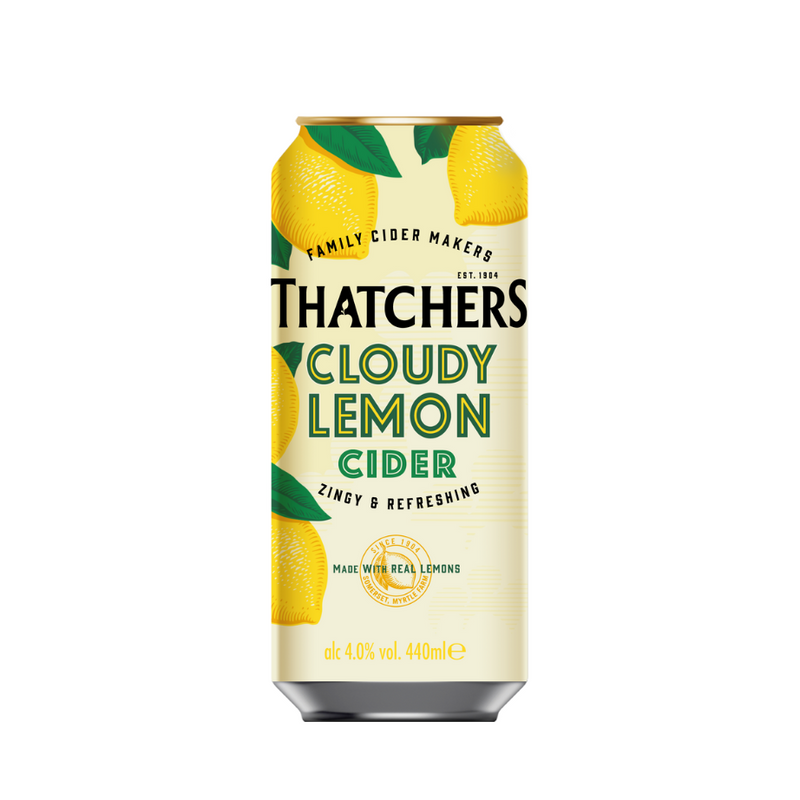 Thatchers Cloudy Lemon Cider 24 X 440ml Cans