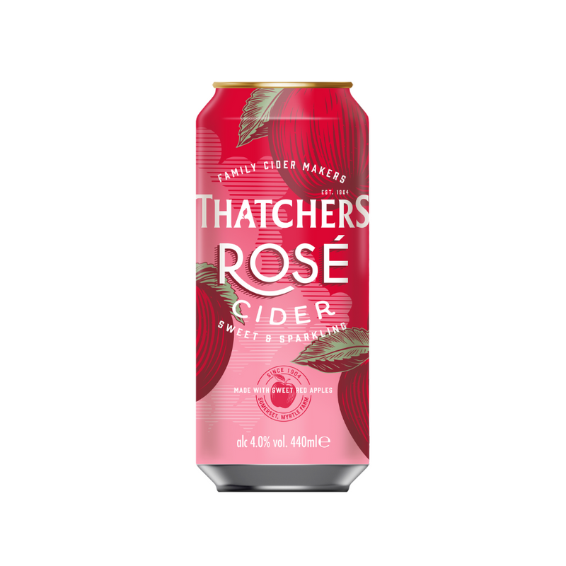 Thatchers Rose Cider 24 X 440ml Cans