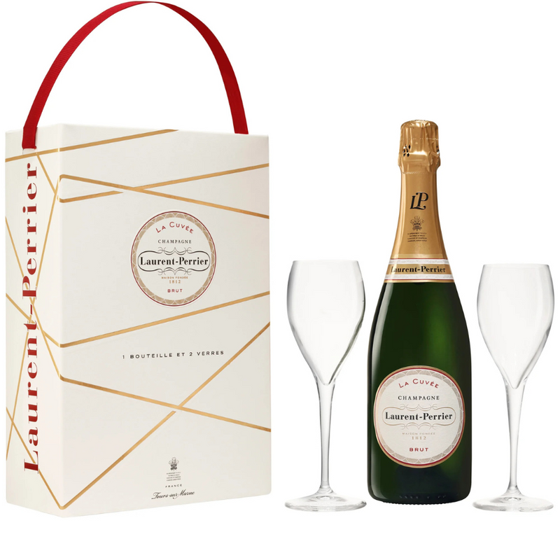 Laurent Perrier x 1 Bottles + 2 x Gasses