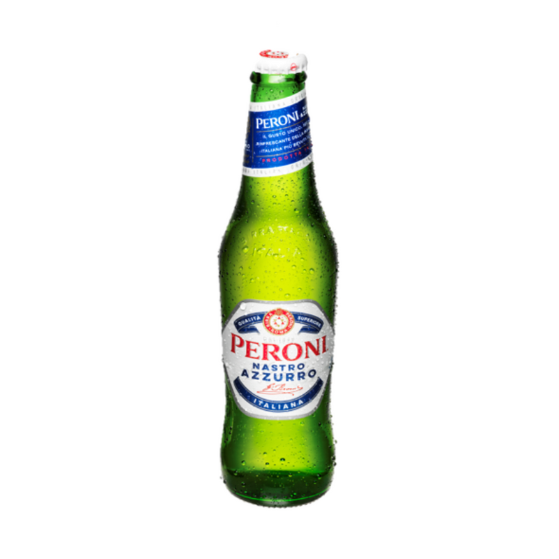 Peroni Nastro Azzuro Lager 24 X 330ml - Bottle