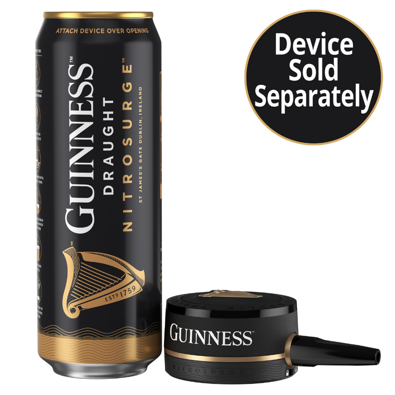 Guinness Nitrosurge Stout Beer Cans- 24 x 558ml