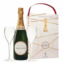 Laurent Perrier x 1 750ml Bottle + 2 x Glasses