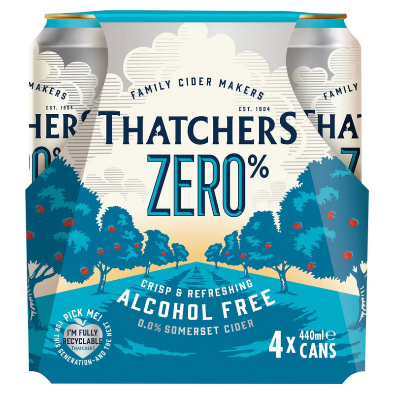 Thatchers Zero Cans 440ml x 24