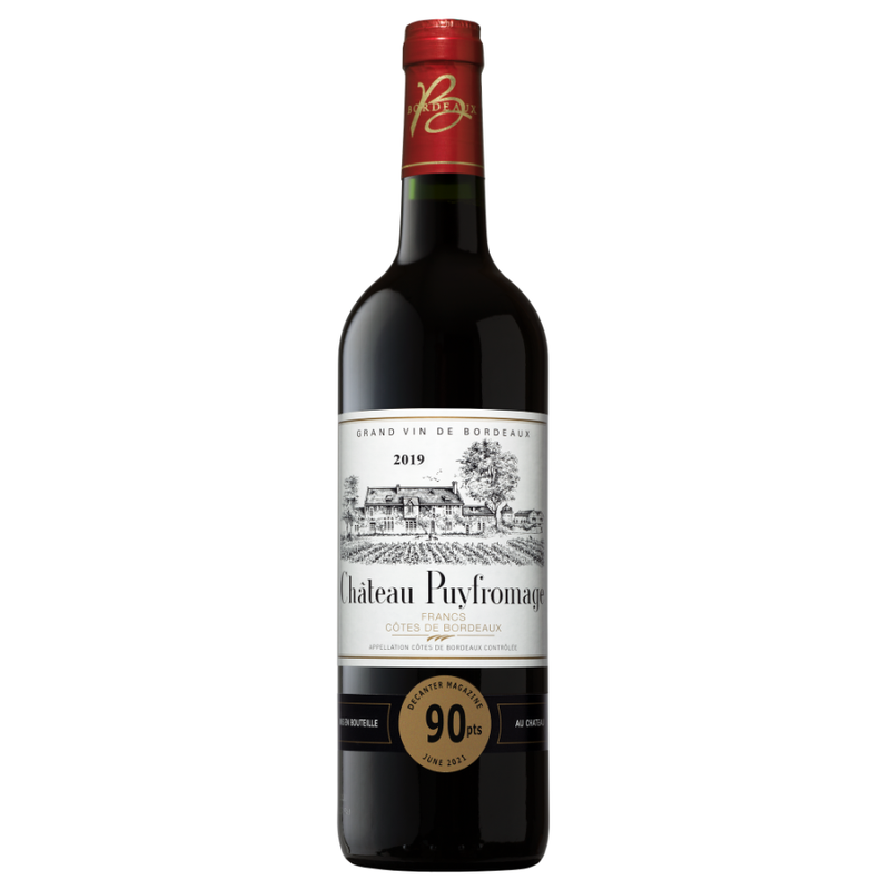 Chateau Puyfromage 2019 Francs Cotes de Bordeaux - 750ml