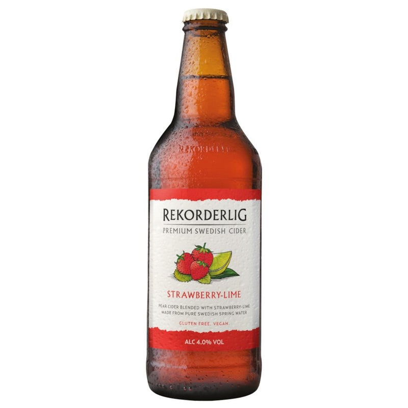 Rekorderlig Strawberry & Lime 15 X 500ml - Bottle