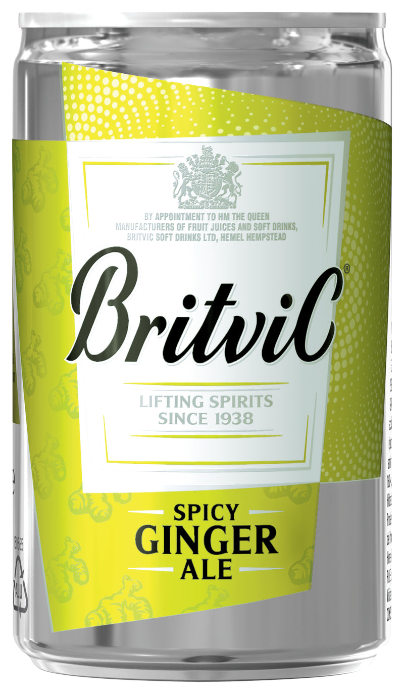 Britvic Ginger Ale 24 X 150ml Can