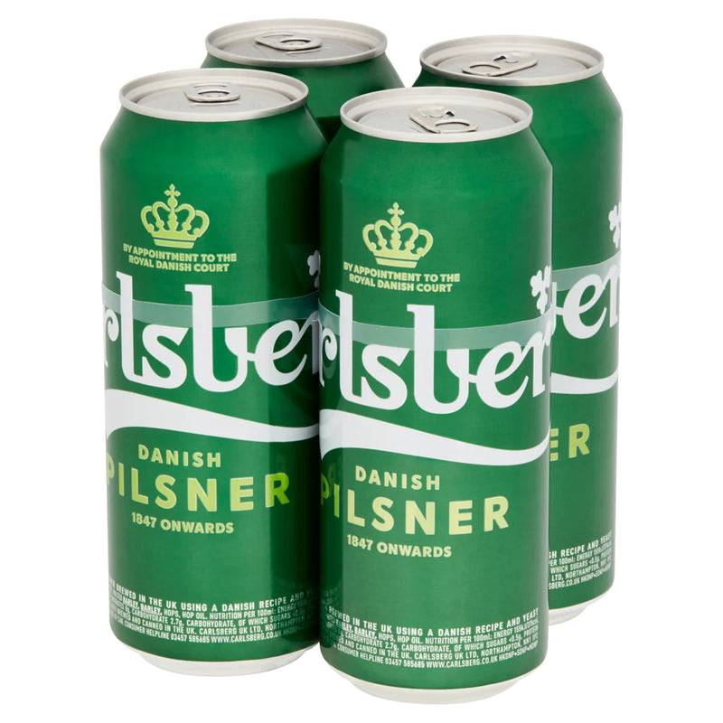 Carlsberg Pilsner Lager 24 X 500ml - Can