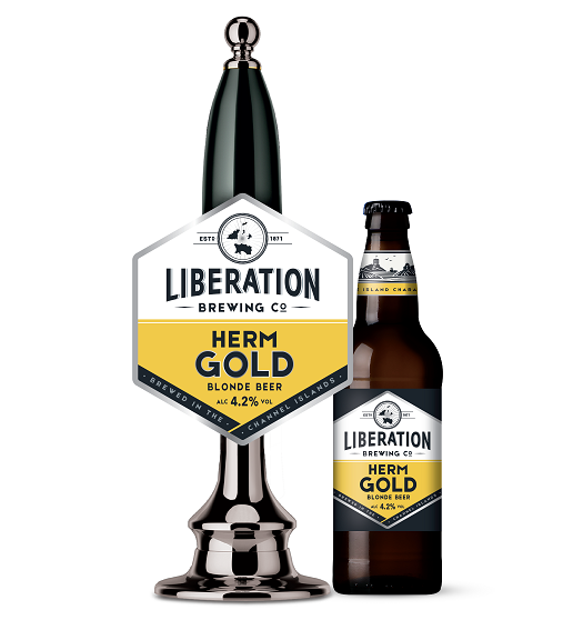 Liberation Herm Island Gold 8 X 500ml - Bottle