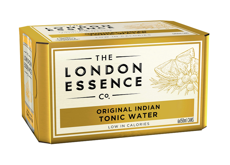 London Essence Original Indian Tonic Water - 6 x 150ml Cans