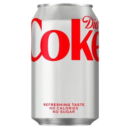 Diet Coca Cola Can 24 X 330ml