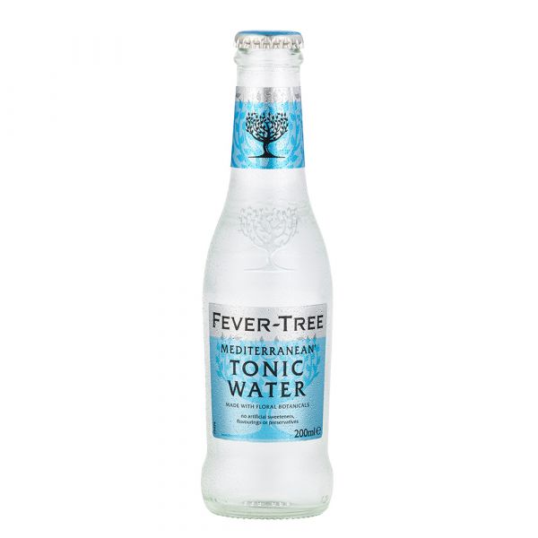 Fever Tree Mediterranean Tonic Water - 24 X 200ml - Bottle