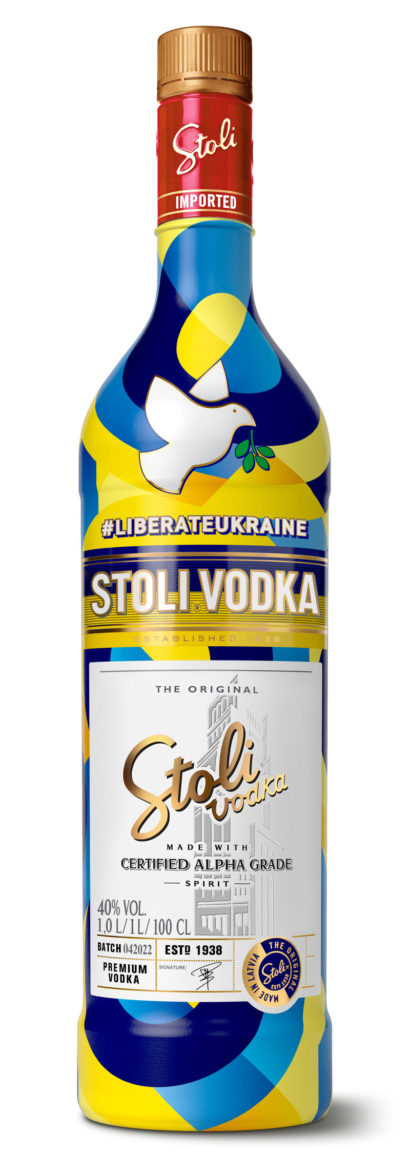 Stolichnaya Original Vodka 1L
